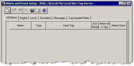 6 Add a tag-based alarm server for Logix5000, PLC-5, SLC 500, or third-party controllers Define alarm conditions After you create a Tag Alarm and Event Server, you define the conditions that will