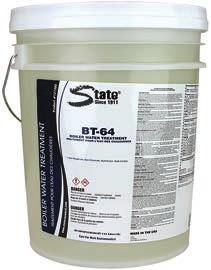 EG 55 GL Drum 115300 5 GL Pail 123334 Winter Pro PG 55 GL Drum 117495 5 GL Pail 123335 BT-64 All-in-One Boiler Water Treatment Provides conditioning of