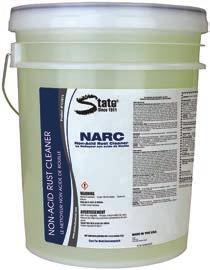 Water Treatment NARC Non-Acid Rust Cleaner Quickly removes rust in closed heating and cooling water systems No