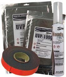 temporary repairs A must for all tool boxes One Kit 126230 Choose 6 UVP-1000 Repair Patch 126220 Interlok 38 - Hook and Loop Fastener 124425 Action Wrap - Amalgamating Wrap