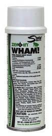 Insecticides Zero In WHAM Total Release Insect Fogger One-step, hands-off insect fogger Highly