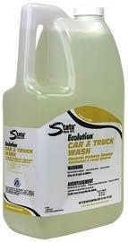 Vehicle Care Ecolution Car & Truck Wash Green-Certified Vehicle Wash Effectively cuts through tough soils and added polymers help repel future dirt build-up Contains a special polymer to extend gloss