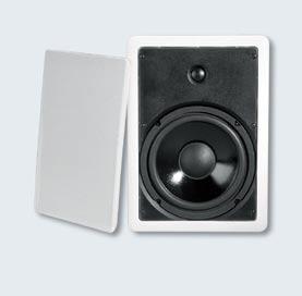 MS8W4 4" Micro Speaker 4" Dual cone woofer 100-20,000 Hz (-6dB) 20 Watts RMS, 40 Watts Peak Sensitivity: @ 1 meter with 1 Watt input: 88dB Wall cut