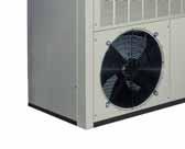 Proportional automatic free-cooling system. Three working mode. 9 models available for a wide selection opportunity. verage step of 1,5. Rotary or scroll compressor. R407c refrigerant charge.