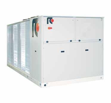 EGLE FREE EGLE FREE: Packaged air cooled liquid chillers with free-cooling system for outdoor installation, equipped with scroll compressors and axial fans Cooling Capacity: 69 331 Free-Cooling