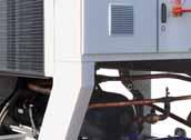 INDIRECT FREE COOLING SYSTEM: Complete cooling of the chilled water of the existing cooling system with the outside air.