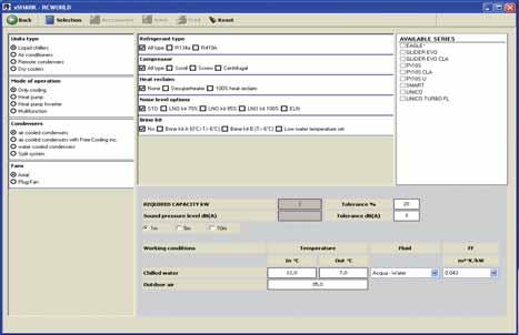 RCWORLD RC World RC WORLD: RC Group products selection software rc world rcgroupairconditioning MIN FETURES 5 applications: Products selection. Unit performances. Price list. Offer management.