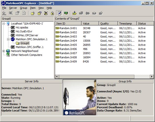 com/ Fully featured OPC client Two versions