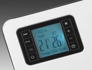 Frost protection, thermostat LCD Display with
