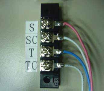 6. Annunciator Wiring (1) Signal contacts: Connect QA16 control panel s to annunciator s S Connect QA16 control panel s S - to annunciator s SC QA16 control panel s & contacts (2) Telephone contacts: