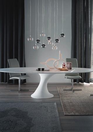 Table Designed by Piero De Longhi RRP 5407 Now 4599 EZIO Sofa in Cat 15 Leather was 2929 Now