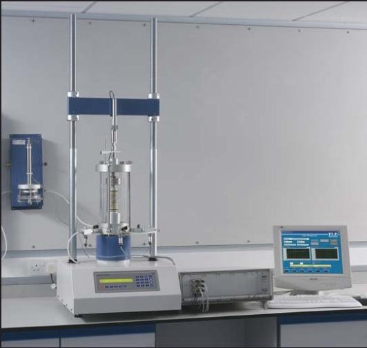 Unconsolidated Undrained Consolidated Undrained Triaxial test setup