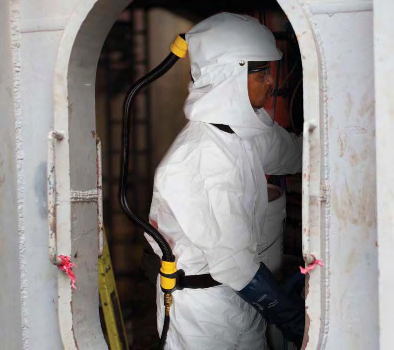 training - Heat rated body protection - Flame retardant garments - Respirator swap program - Noise level monitoring - Noise blocking earmuffs - Escape breathing apparatus - Enabled safety products -