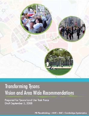 Task Force Direction A Vision to Transform Tysons New Urban Plan Text Land use
