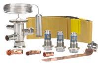 Thermostatic Expansion Valves for Ice Machines, Type TUA Introduction and Overview TUA universal thermostatic expansion valve kits for ice machines.