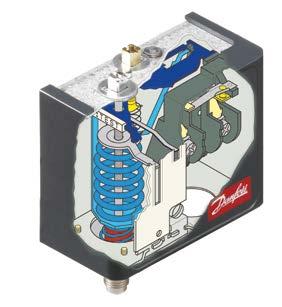 Pressure Controls, Type KPU Introduction and Overview KPU pressure controls are designed for use in refrigeration and air-conditioning systems to protect the systems from excessively low suction