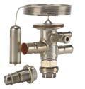 Bi-metal connections (3) of stainless steel and copper allow for fast, easy and cost-effective brazing there is no need to wet wrap the valve.