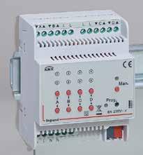 Modular control for HVAC - ON/OFF and 1-10 V controllers manage any kind of fan coil units.