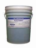 synthetic fabrics 975040 5 gallon 1/5 gal Rustaway Rust Removing Sour Designed to completely neutralize linens being washed so that the ph of the finished product is within an acceptable range of the