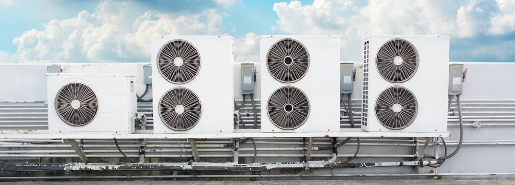 10 Cooling and Air Conditioning Cooling and air conditioning technologies can broadly be organised into two categories: Decentralised Systems typically serve a single or small space from a location