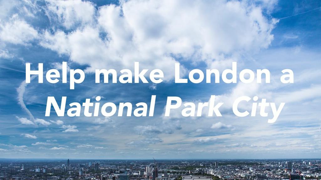 WHAT DEFINES A NATIONAL PARK CITY Article 4 UK s Best idea for Parks The National Park City Concept