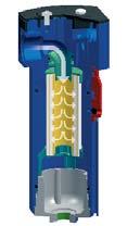 DRYPOINT RA HT AND RS HP The patented, Vario Flow hot gas by-pass valve is employed on the high temperature series guaranteeg a stable dew pot without freeze ups, and no adjustments are necessary.