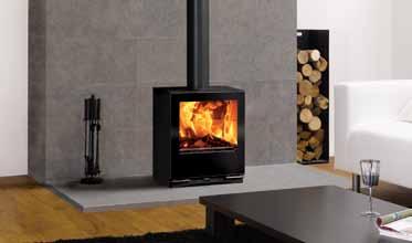 KEY FEATURES Woodburning and multi-fuel versions High efficiency (wood: 73%; smokeless fuel: 79%) Approved for Smoke Control Areas* Single combustion control lever optimises air supply for fuel type