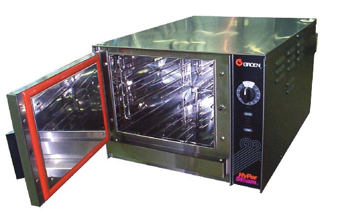 Your Groen HY-5E or HY-3E HyPerSteam Convection Steamer is designed to give years of service.