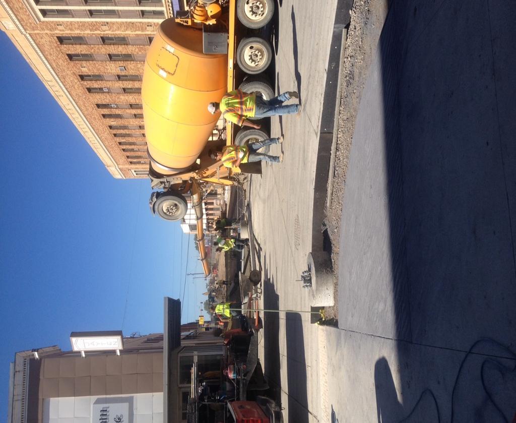 Engineering Infrastructure Development Update Downtown Infrastructure Project Central Ave/Main St intersection OPEN.