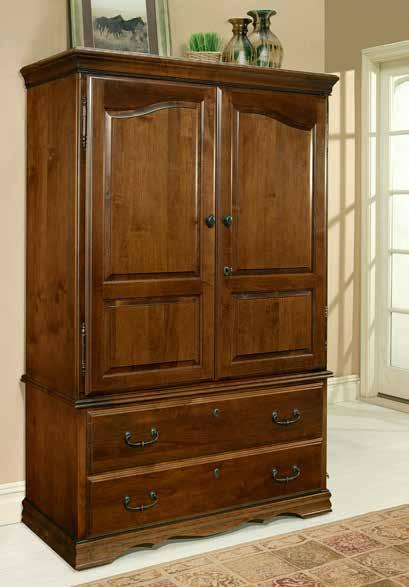 NEW 14 Flat Screen TV Armoire Flat Screen TV Armoire #A2425 (2 Pieces) 78"H x 50-1/2"W x 24-3/4"D 23.2 cu. ft.