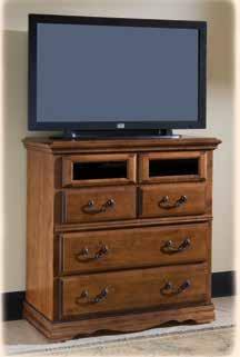 Up to 47" flat screen TV Entertainment Console Where space is a concern, the Any Size TV Entertainment Console #A2550 42-1/2"H x 40"W x 21"D 7.46 cu. ft.