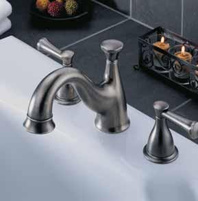 Developed with a patented process using Physical Vapor Deposition (PVD), Brilliance molecules are embedded deep into the faucet s surface, creating a bond that is virtually indestructible.