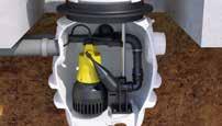 Fitted in your cellar shaft, the Baufix reliably discharges your wastewater out of the building, optionally even with a