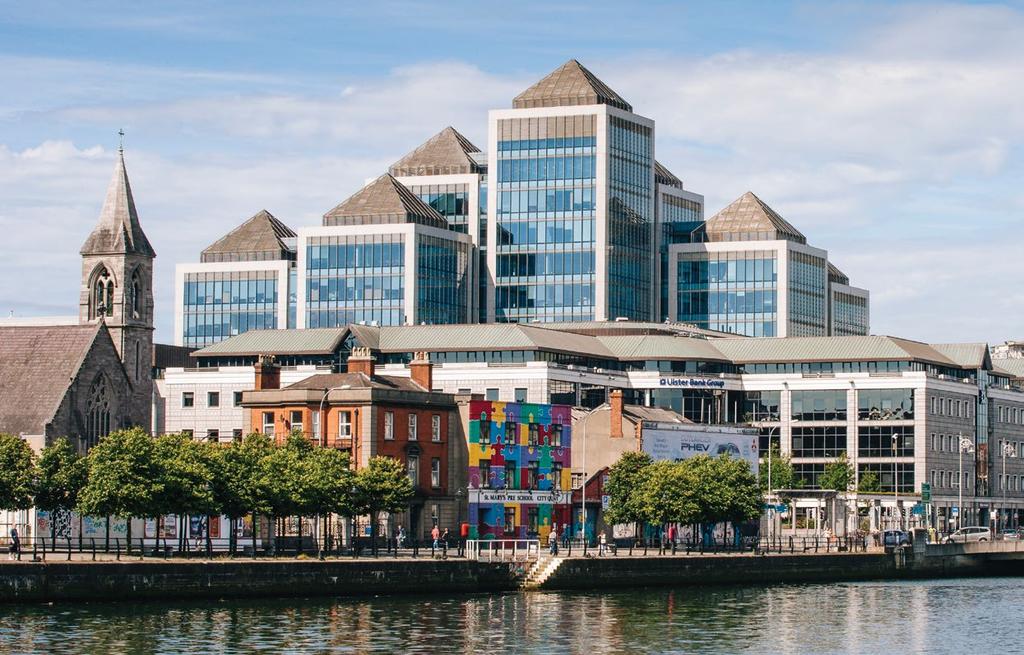 GEORGES QUAY PLAZA DUBLIN 2 Georges Quay Plaza, comprises high profile landmark office buildings located on the