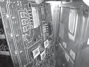 1N m) 4)Remove the earth wire of the control board. (Truss B tight screw Ø4 6, 1 screw) 5)Remove the fixed screws of the control board.