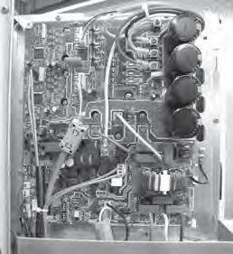 (control board) (Remove the ferrite core of the lower fan motor to use it again for a new fan motor.