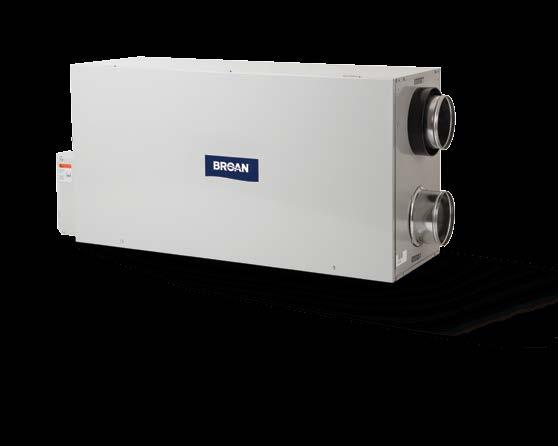 ERVH100SE / HRVH100SE The ERVH100SE energy recovery ventilator and HRVH100SE heat recovery ventilator are equipped with a HEPA filter that removes 99.