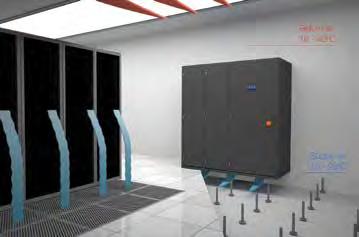 03 Precise conditioning Intuitive climate control Sensitive computer equipment operates best within tight environmental tolerances, yet thermal loads in data centres are continually fluctuating and