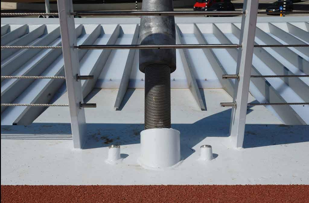 bare conical socket tensioning anchors