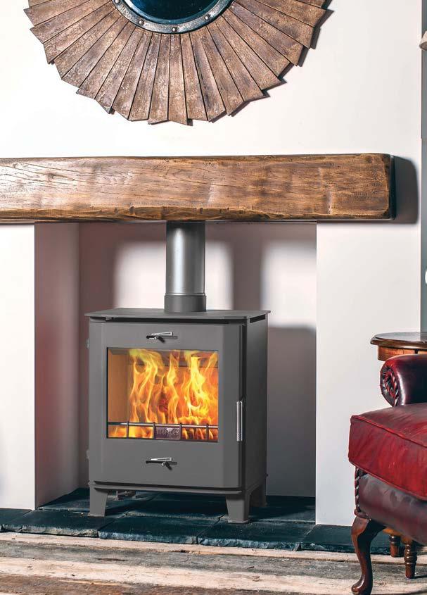 The Cheltenham 5kW will operate at efficiency levels between 71% and 76% & precise air controls