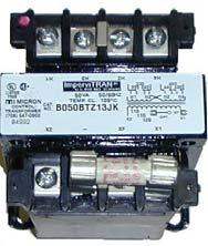 Fused Low Voltage Transformer A fused low voltage transformer may be supplied.