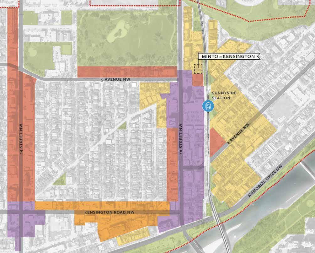 Hillhurst - Sunnyside Area Redevelopment Plan The proposed development requires an amendment to the