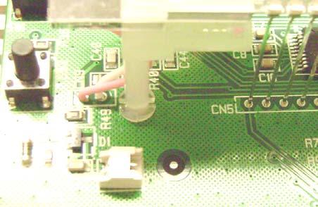 Main Printed Circuit Board. 3.6.1 Replacing the Display LCD 1. Follow steps 1 6 in Section 3.7. 2. Note location of backlight cables, then remove them. 3. Cut the leads from the old LCD; remove the old LCD.