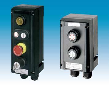 (Except Acetylene Class I, Zone 1) These rugged enclosures are manufactured from a UV stable, impact resistant polyamide; cover fixing screws are stainless steel thus ensuring a corrosion-free
