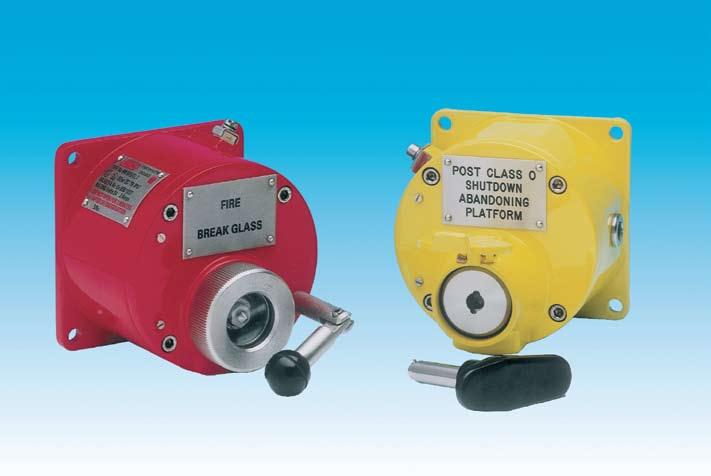 MANUAL CALL POINTS Intrinsically Safe (EExia), EExd, Weatherproof SM87 BG & PB Range ATEX GOST Now VNIIPO Approved Introduction These manual fire alarm, emergency shutdown breakglass and pushbutton