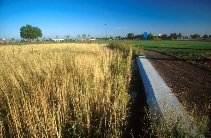 Flow Characteristics (sheet or concentrated): Concentrated flows can occur when the width of the watershed differs from that of the grass buffer.