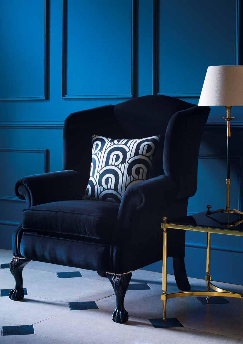 Global inspiration VELVET IN VOGUE The addition of a covetable and sumptuous