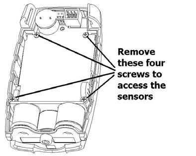 4. Gently remove the sensor that is to be replaced. Note: Sensor channels in the MultiPro are specific to the type of sensor that occupies the channel.