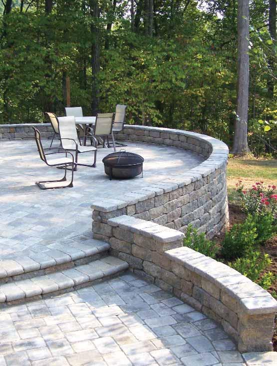 Raised patio systems are designed to be a permanent and maintenance free addition to your landscape, adding to