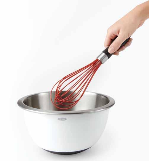 11" Silicone Balloon Whisk #1244780 (red) $12.